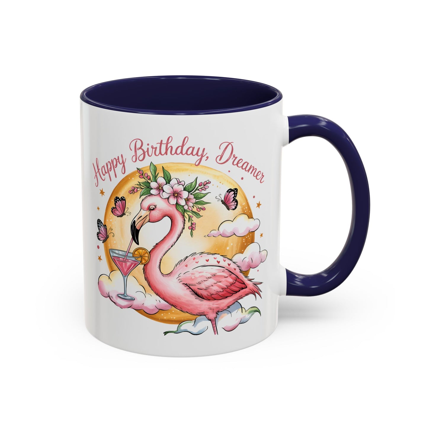 Birthday Mug - Pink Flamingo