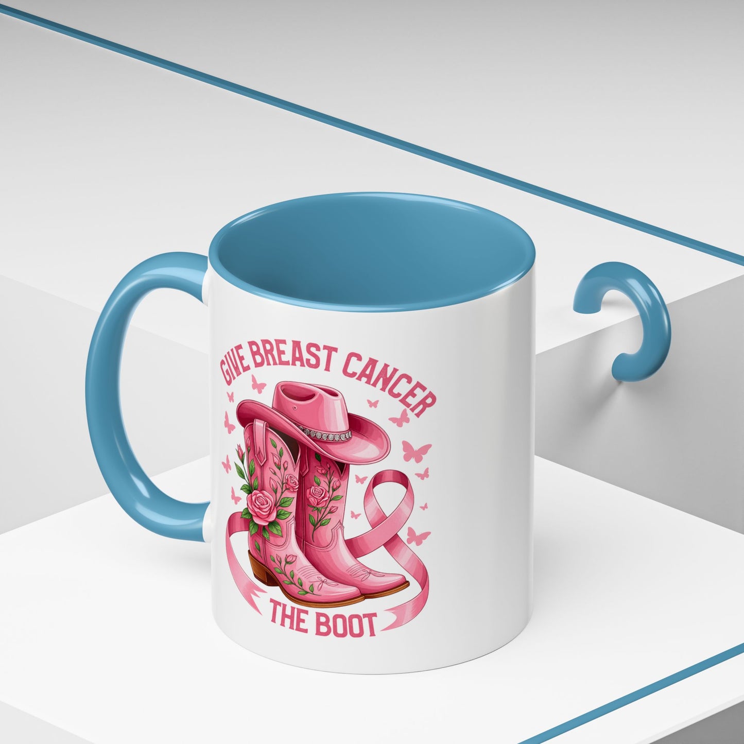 Support Mug - Give Cancer The Boot