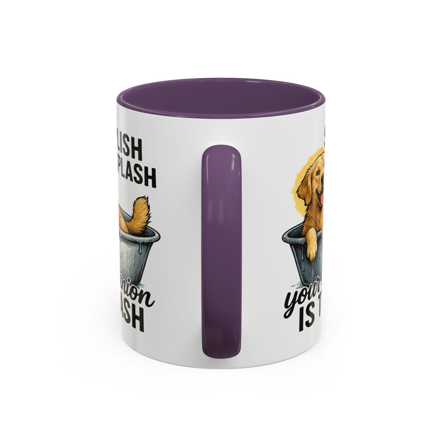 Animal Mug - Splish Splash Your Opinion Is Trash