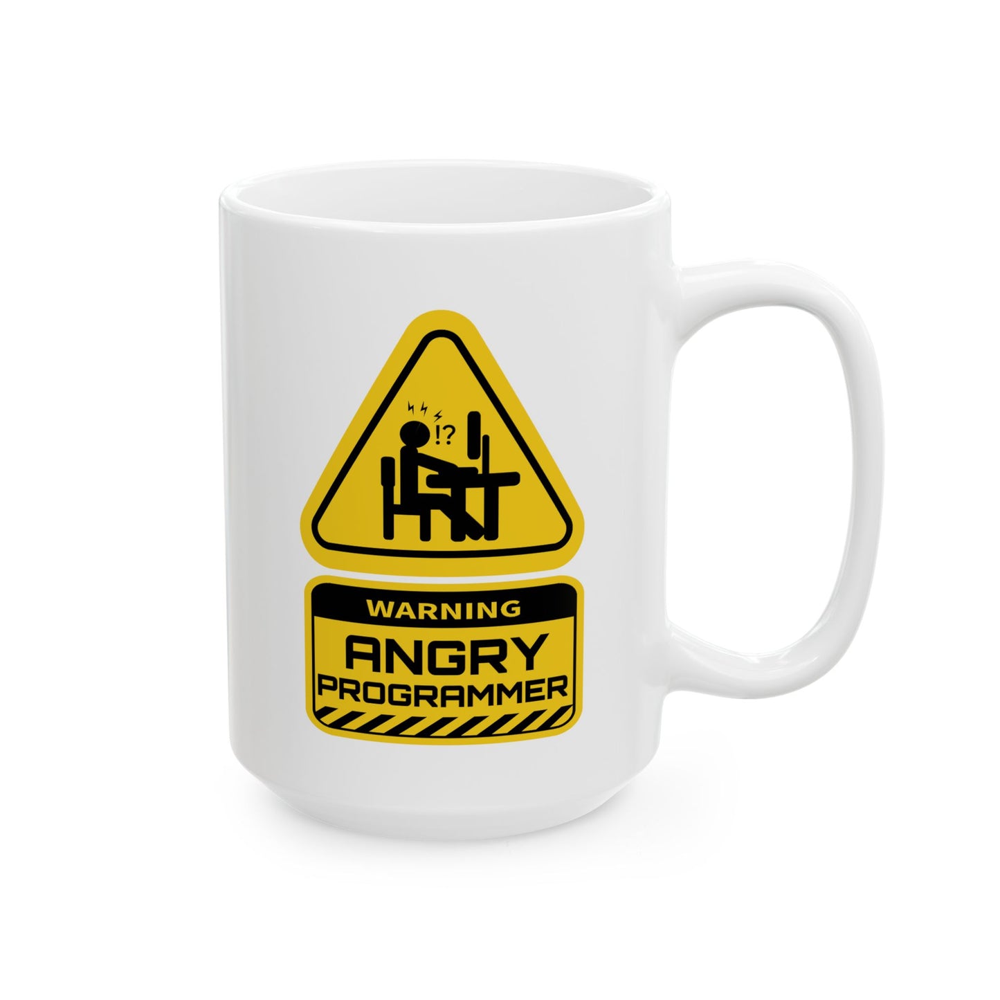 Office Mug - Warning Angry Programmer