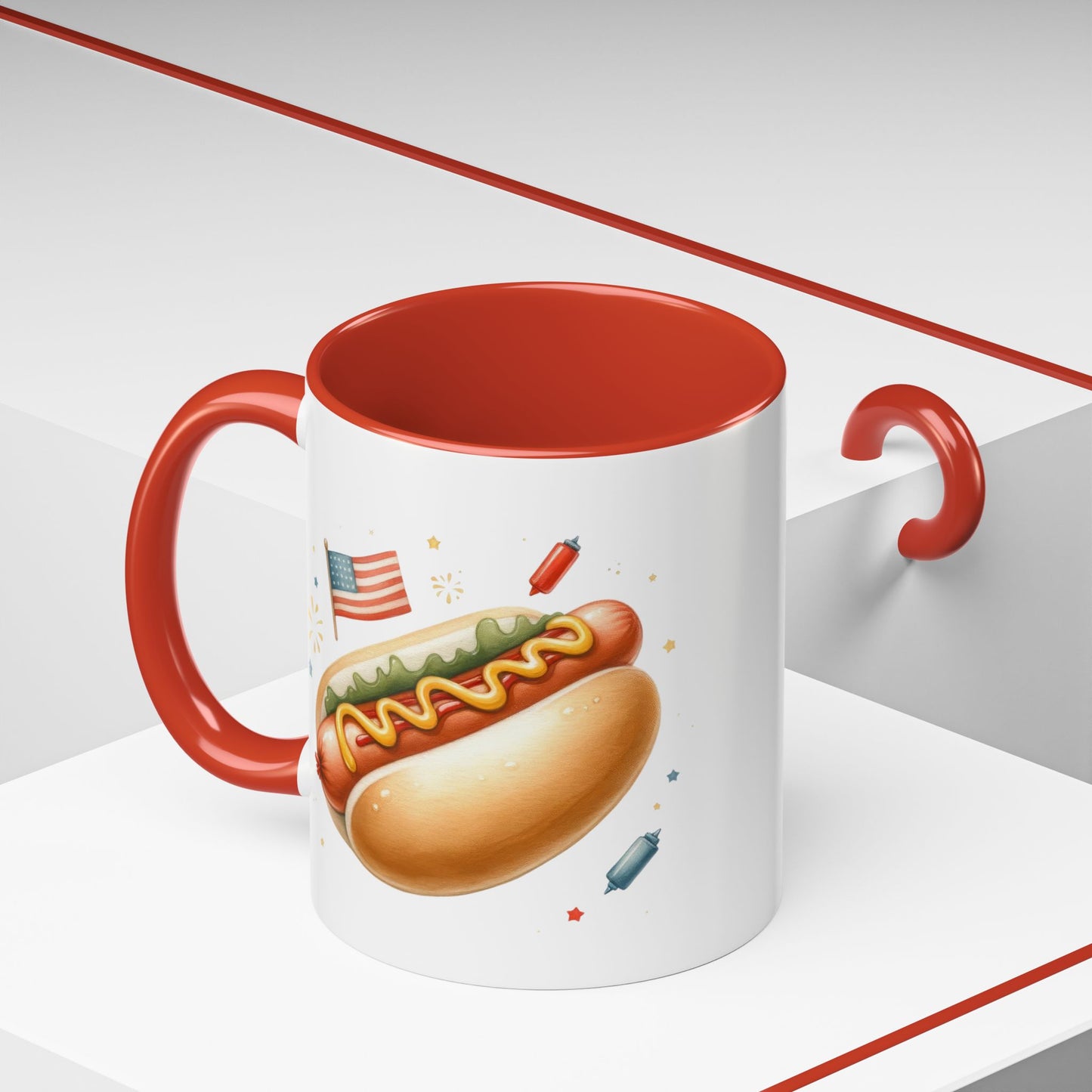 4th of July - Hotdog Flag