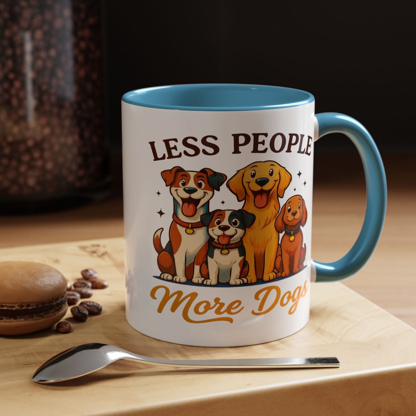 Animal Mug - Less People More Dogs