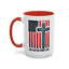 Religious Mug - One Nation Flag Cross