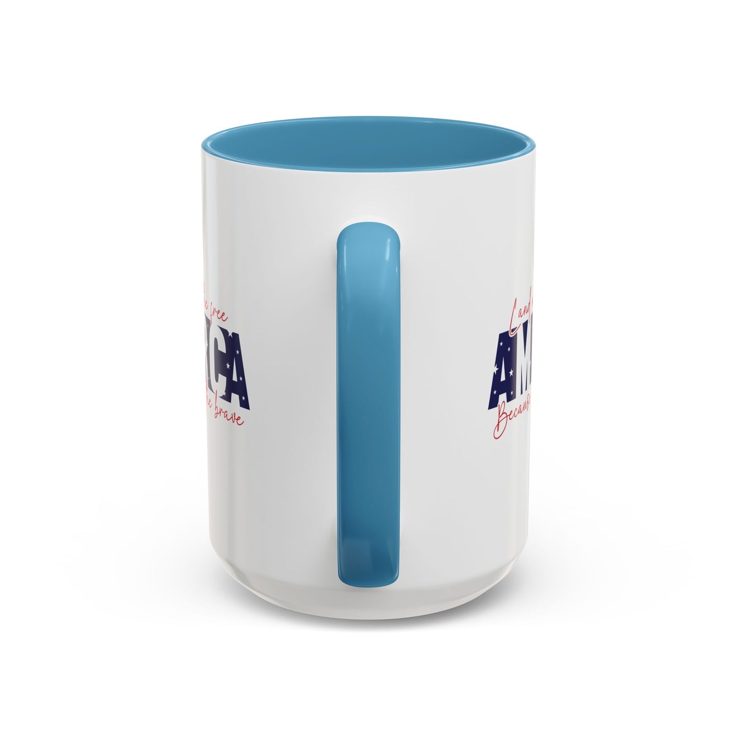 4th of July Mug - American Land of the Free Stars