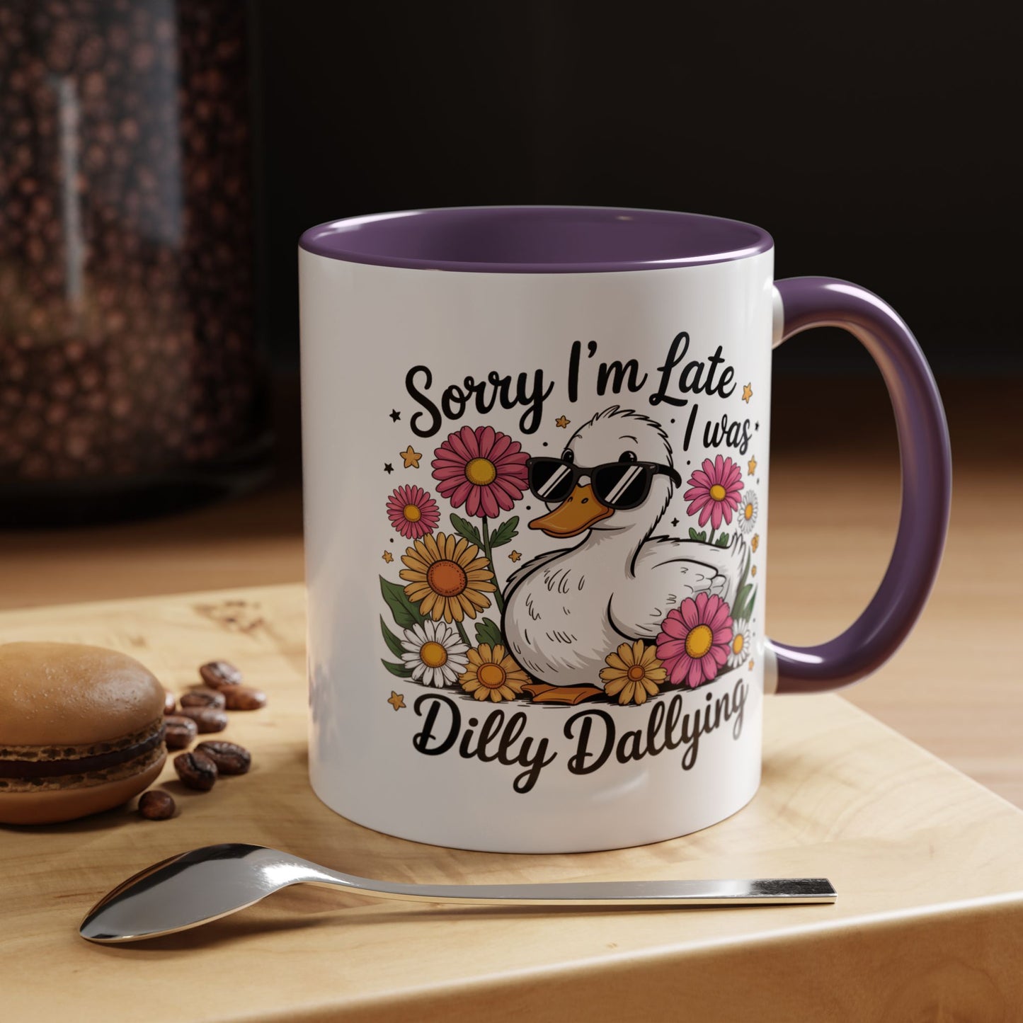 Humor Mug - Sorry I'm Late