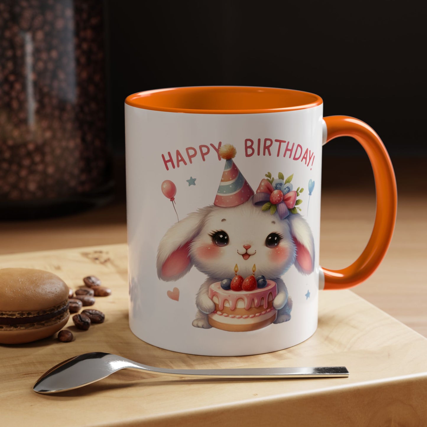 Birthday Mug - Happy Birthday Bunny 2