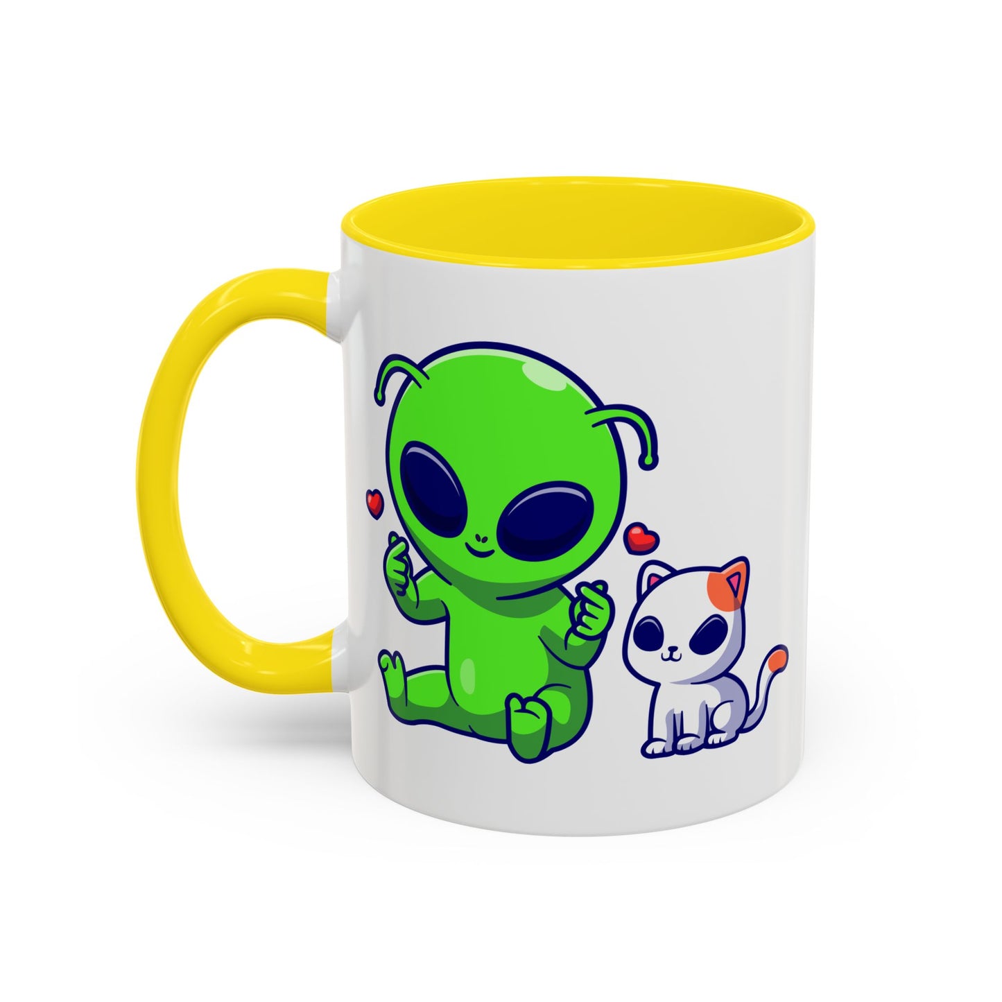 Alien Mug - Cute Alien Cat