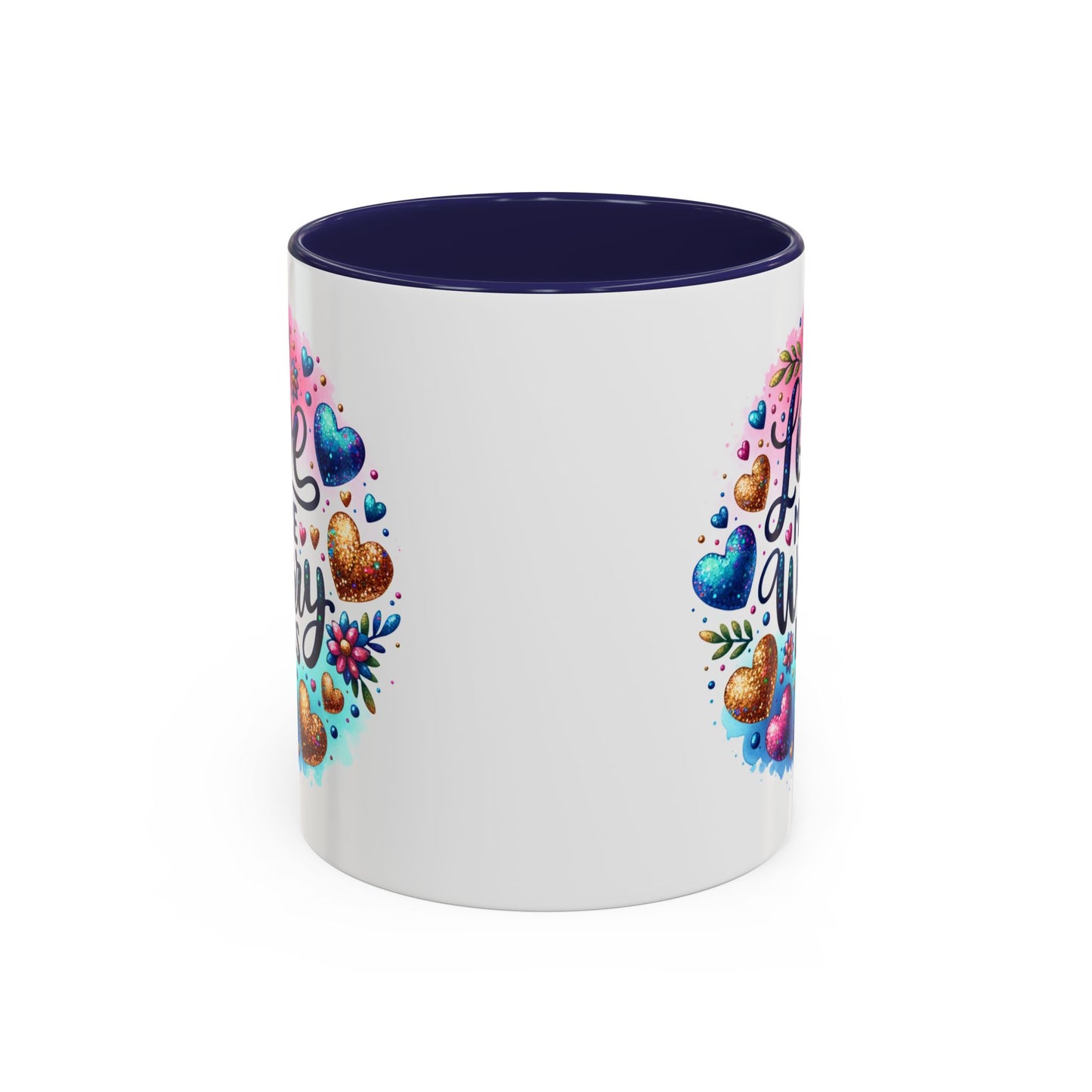 Wellness Mug - Love More Worry Less Circle