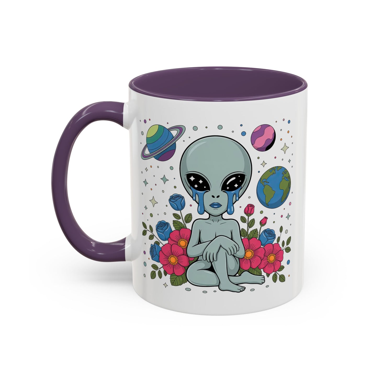 Alien Mug - Crying Alien