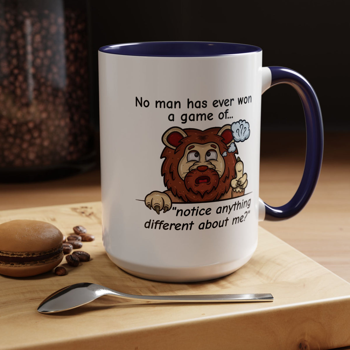 Humor Mug - No Man Has Ever Won a Game