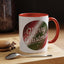 Christmas Mug - Merry Christmas White and Red Text Decoration