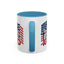 Religious Mug - One Nation Flag Cross