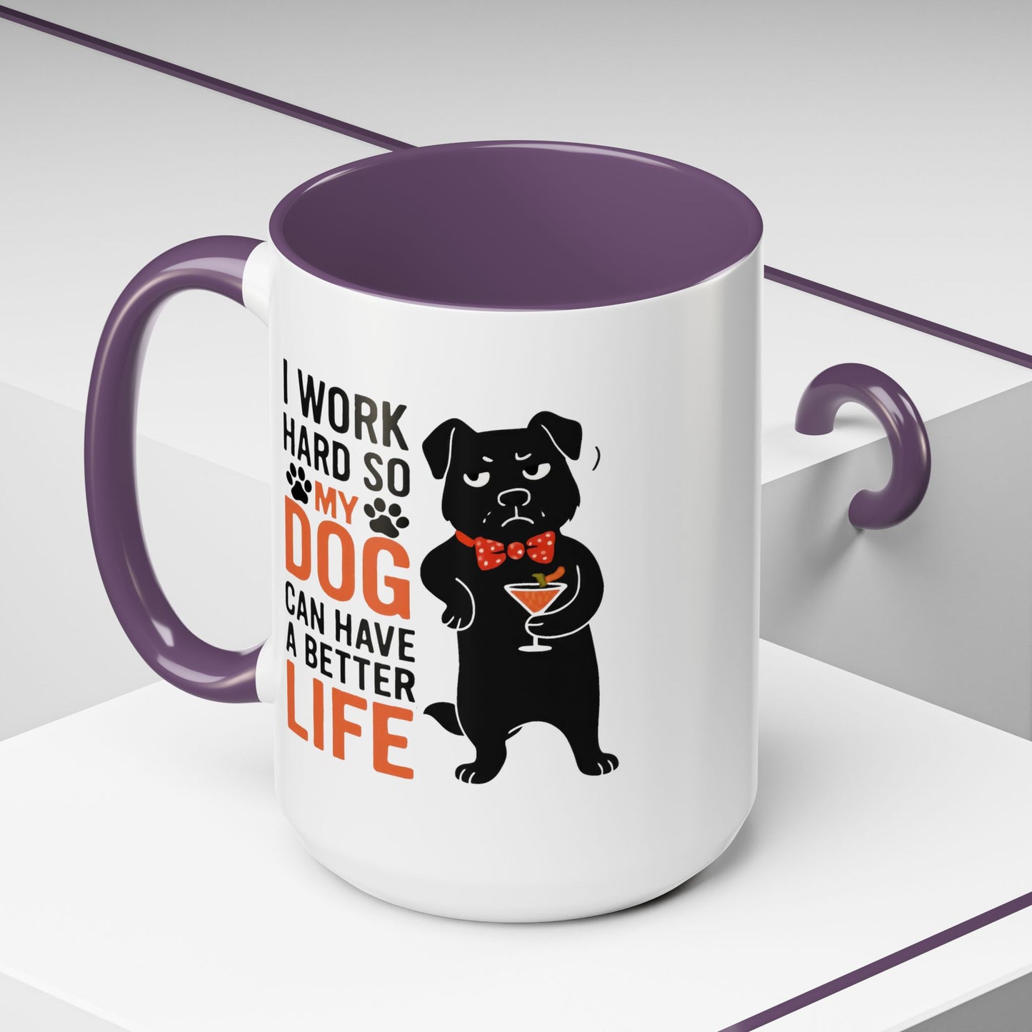 Animal Mug - I Work Hard So My Dog