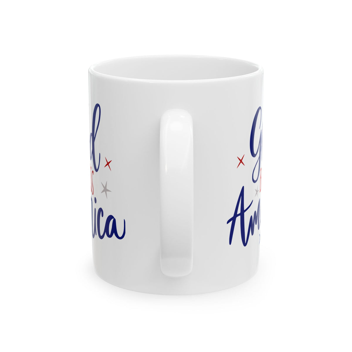 4th of July Mug - God Bless America Patriotic
