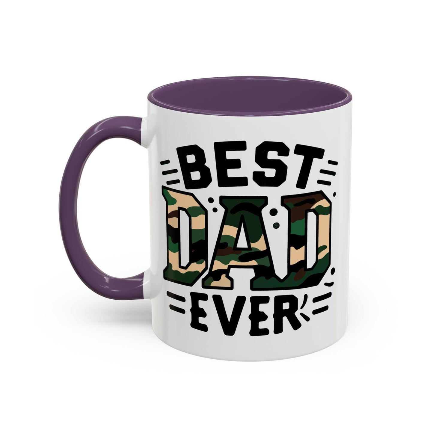Father's Day Mug - Best Dad Ever Cammo