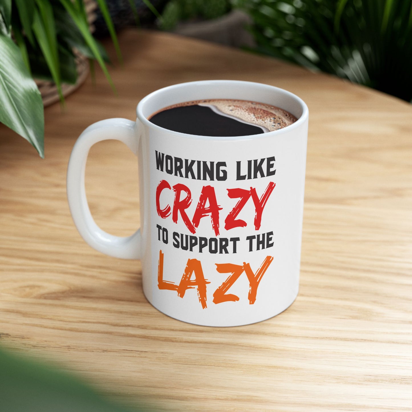 Office Mug - Working Like Crazy