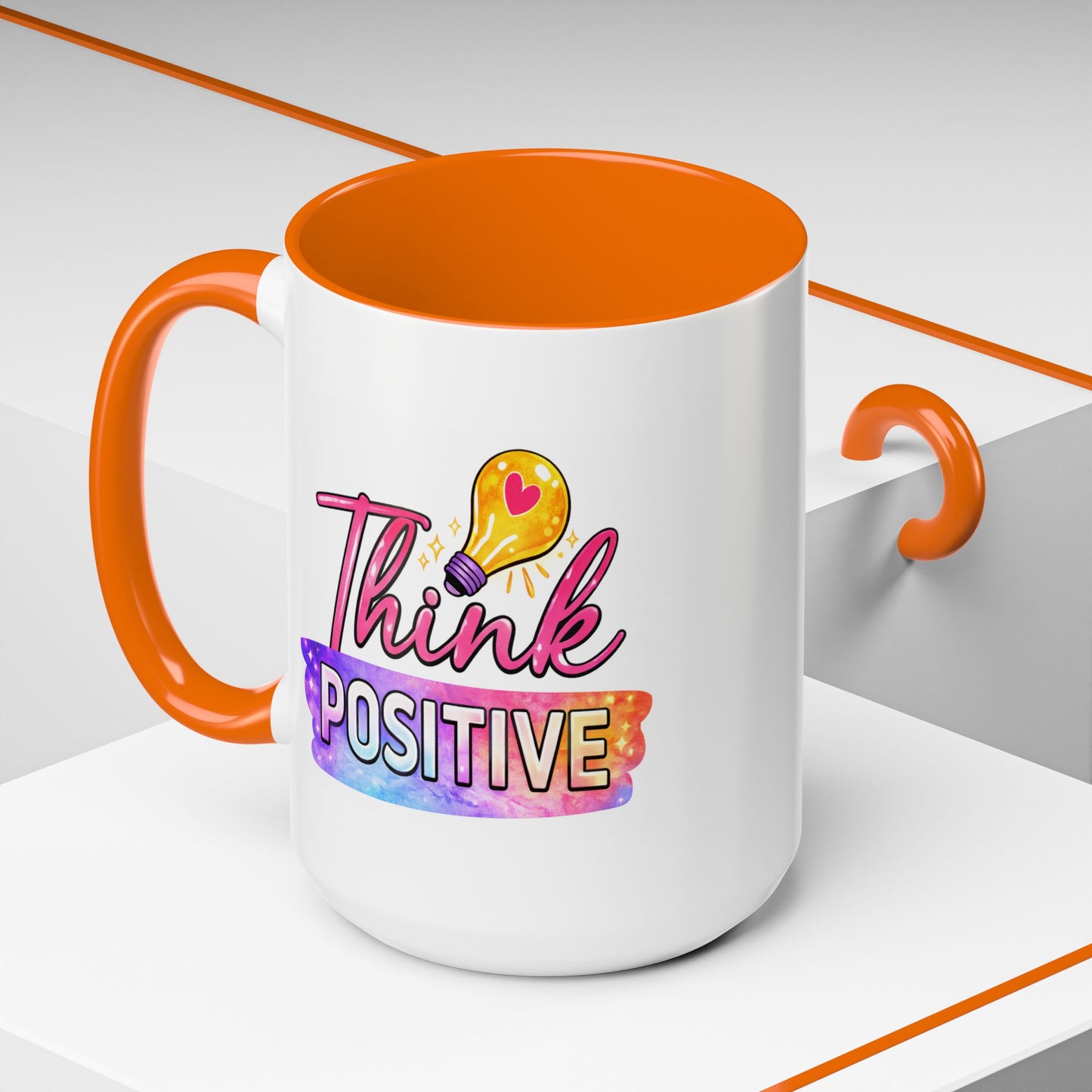 Wellness Mug - Think Positive Lightbulb