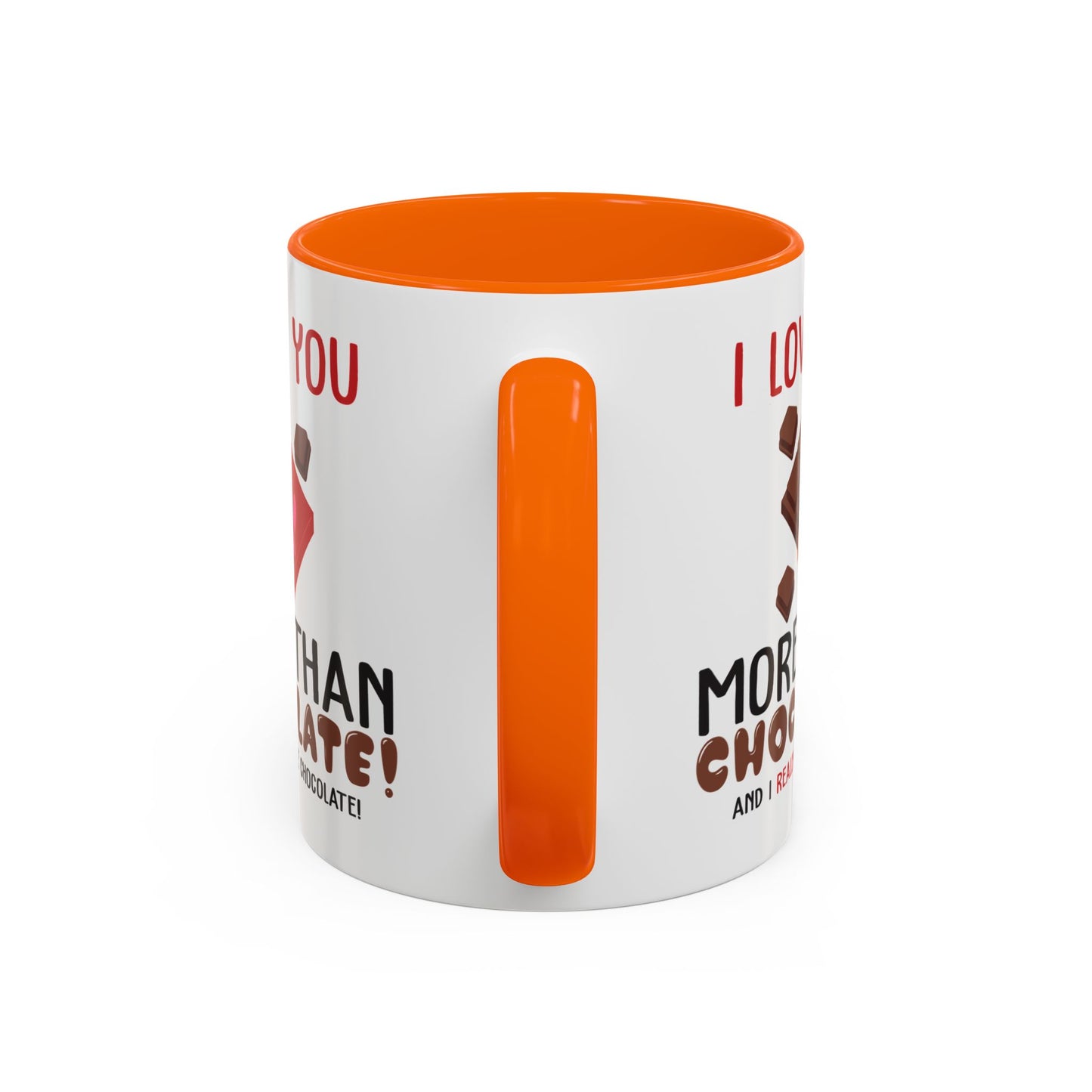 Anniversary Mug - I Love You More Than Chocolate
