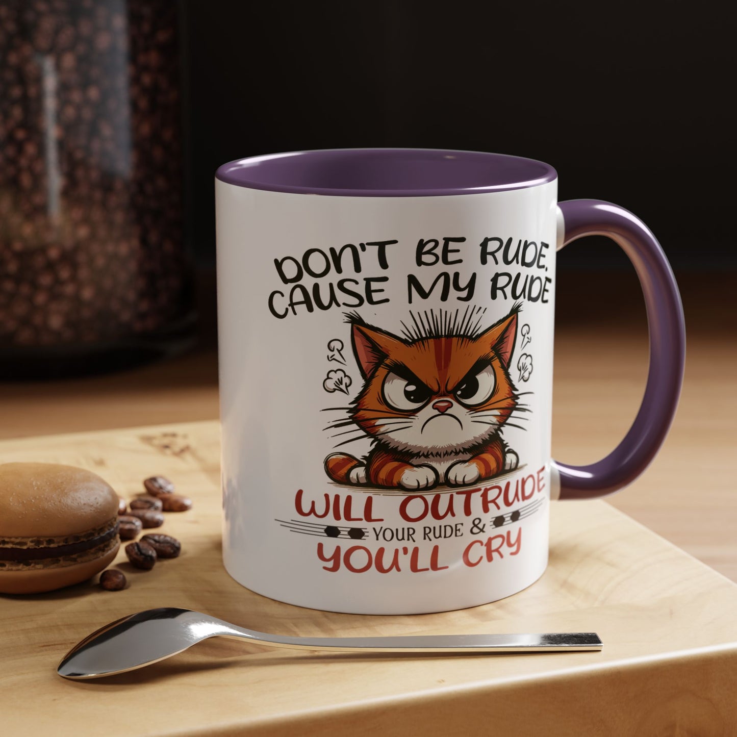 Humor Mug - Don't Be Rude