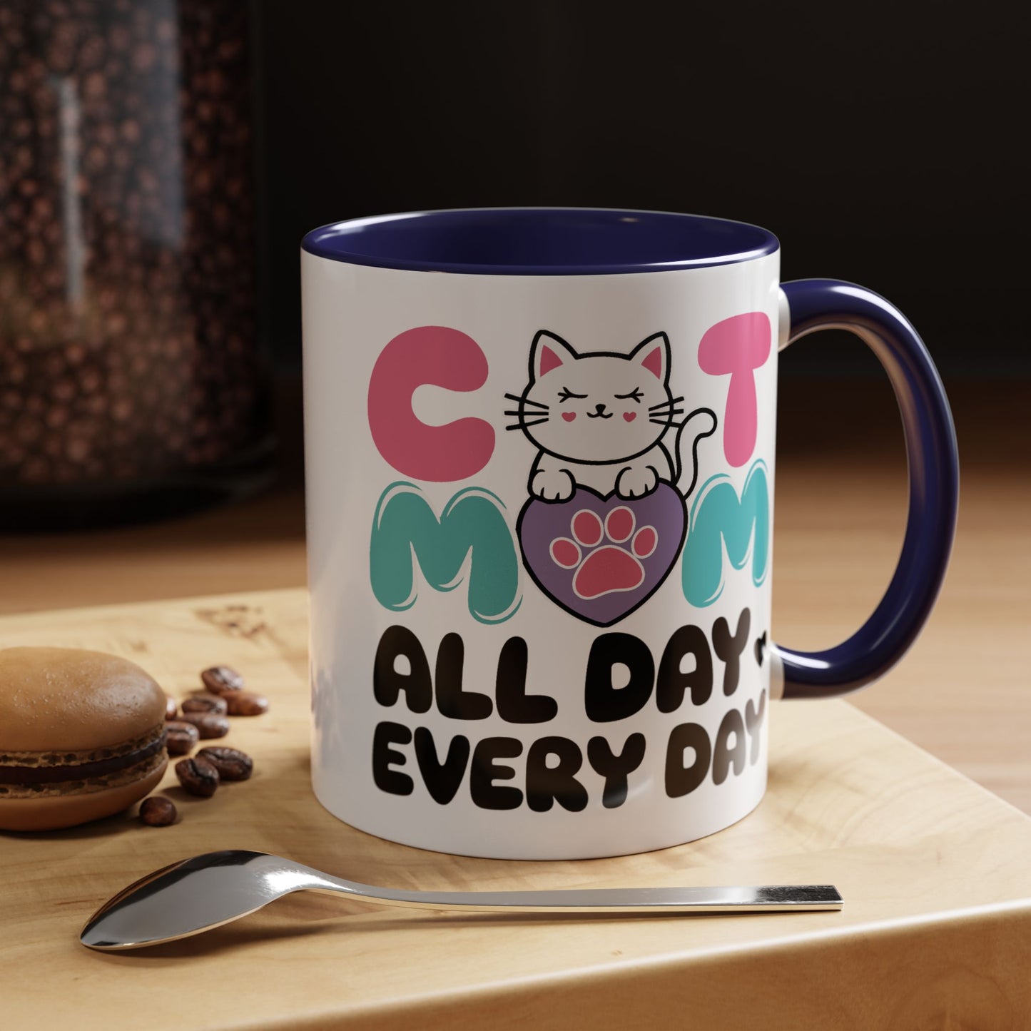 Animal Mug - Cat Mom All Day