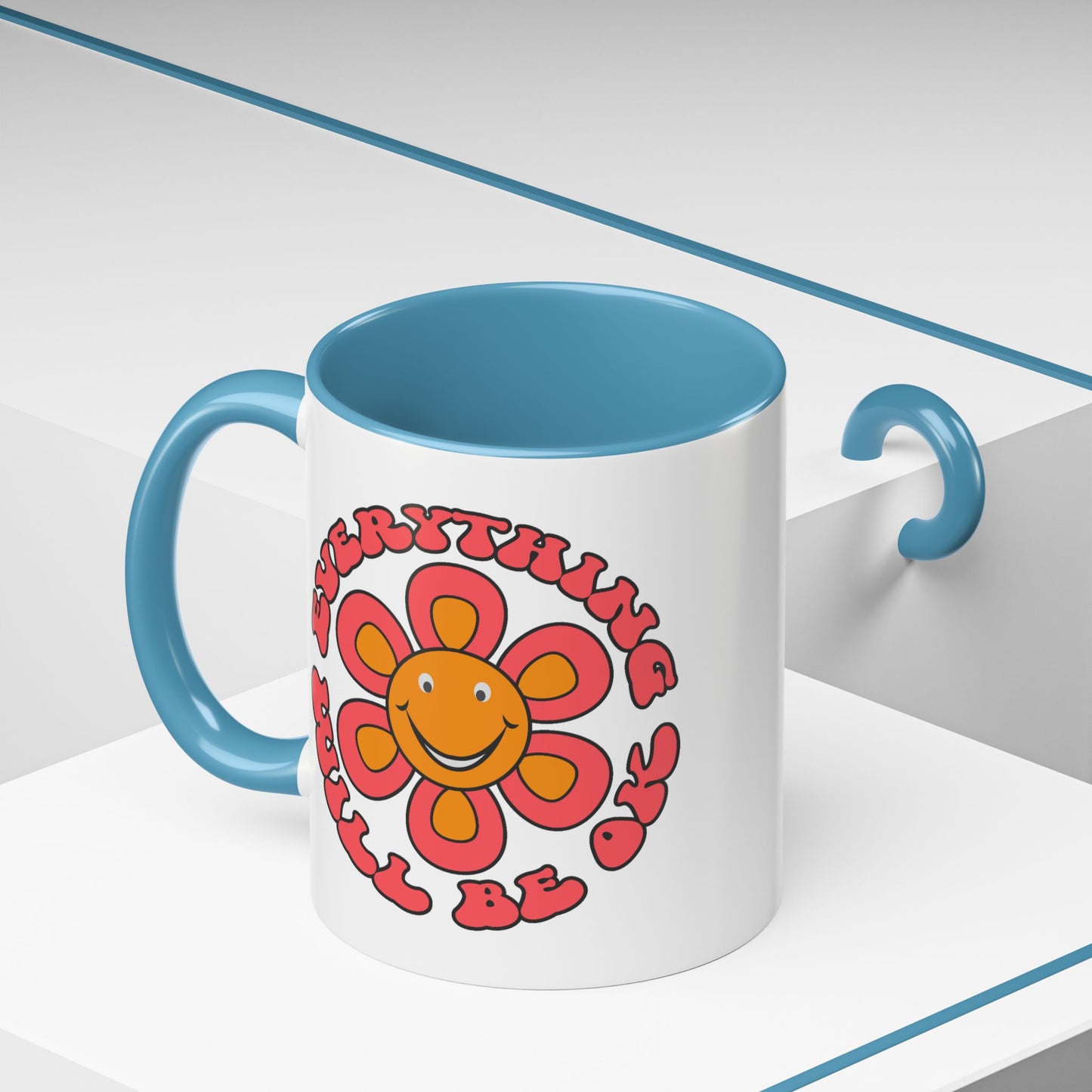Wellness Mug - Everything Will Be Ok Flower