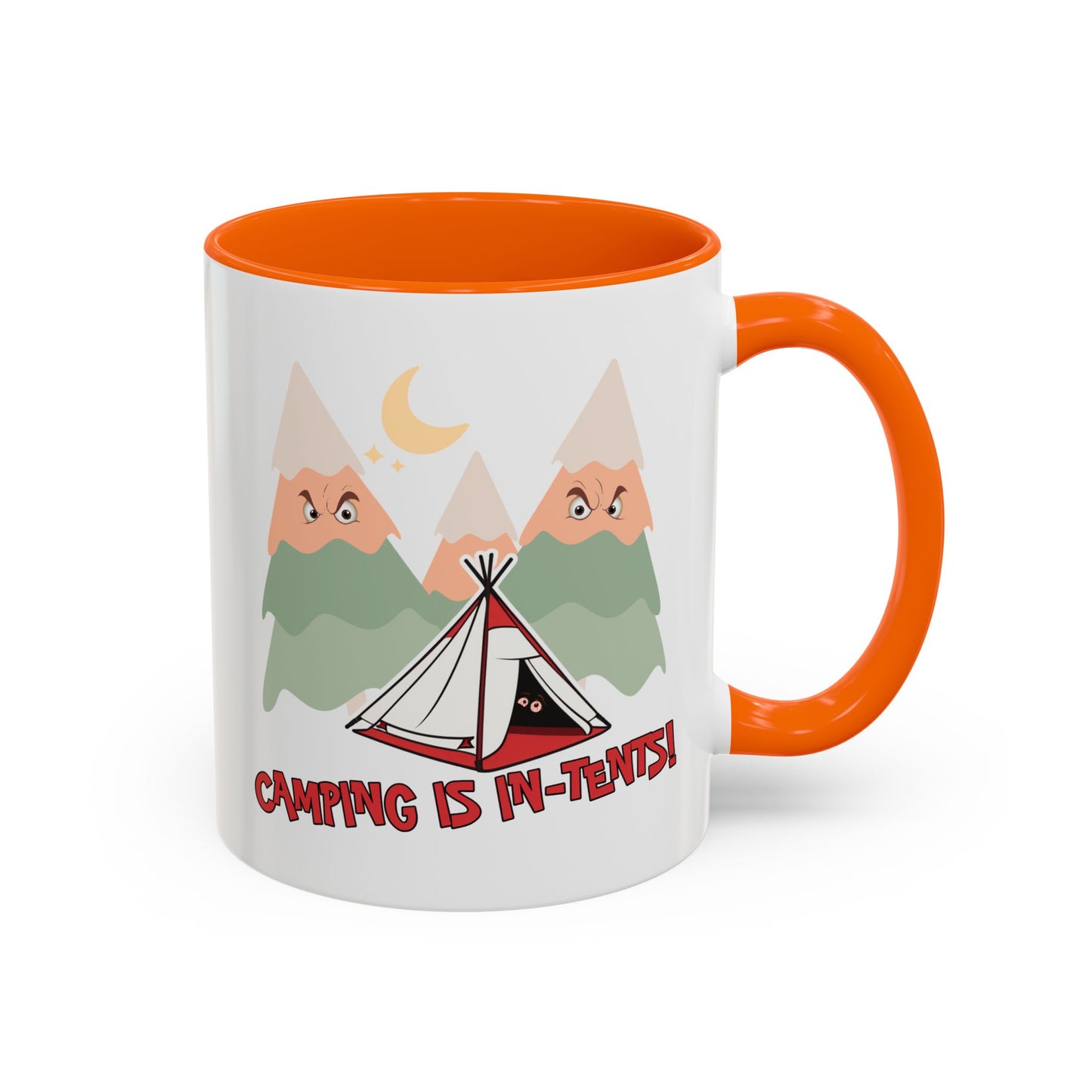 Humor Mug - Camping Is In Tents
