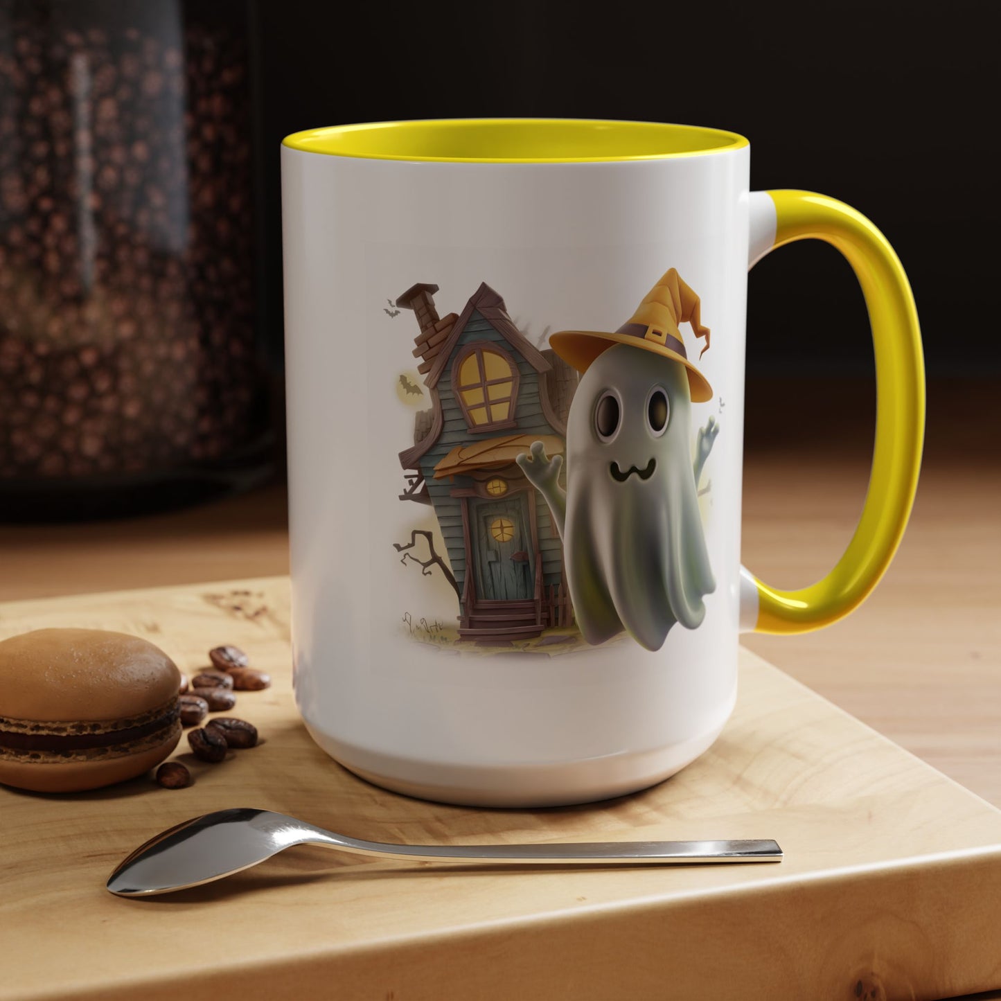 Halloween Mug - Spooky Ghost House