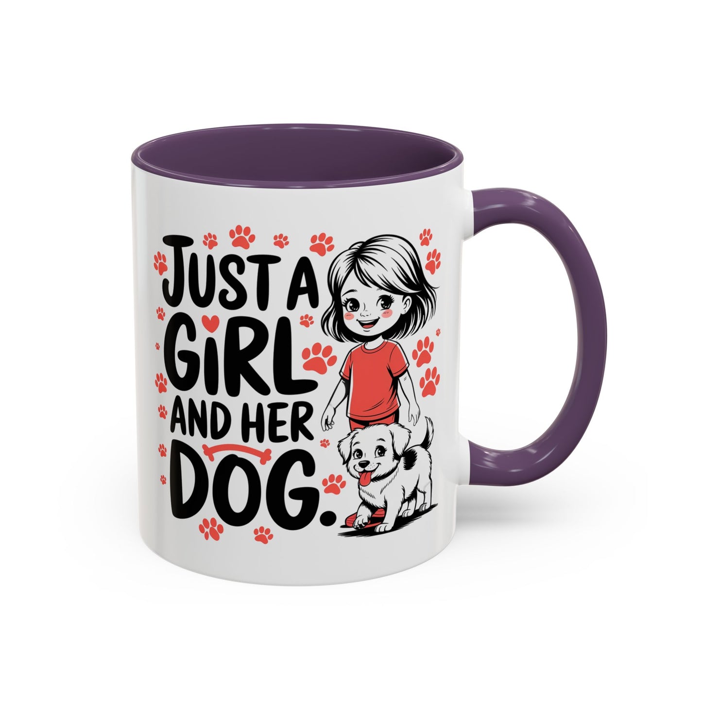 Animal Mug - Just a Girl and Her Dog