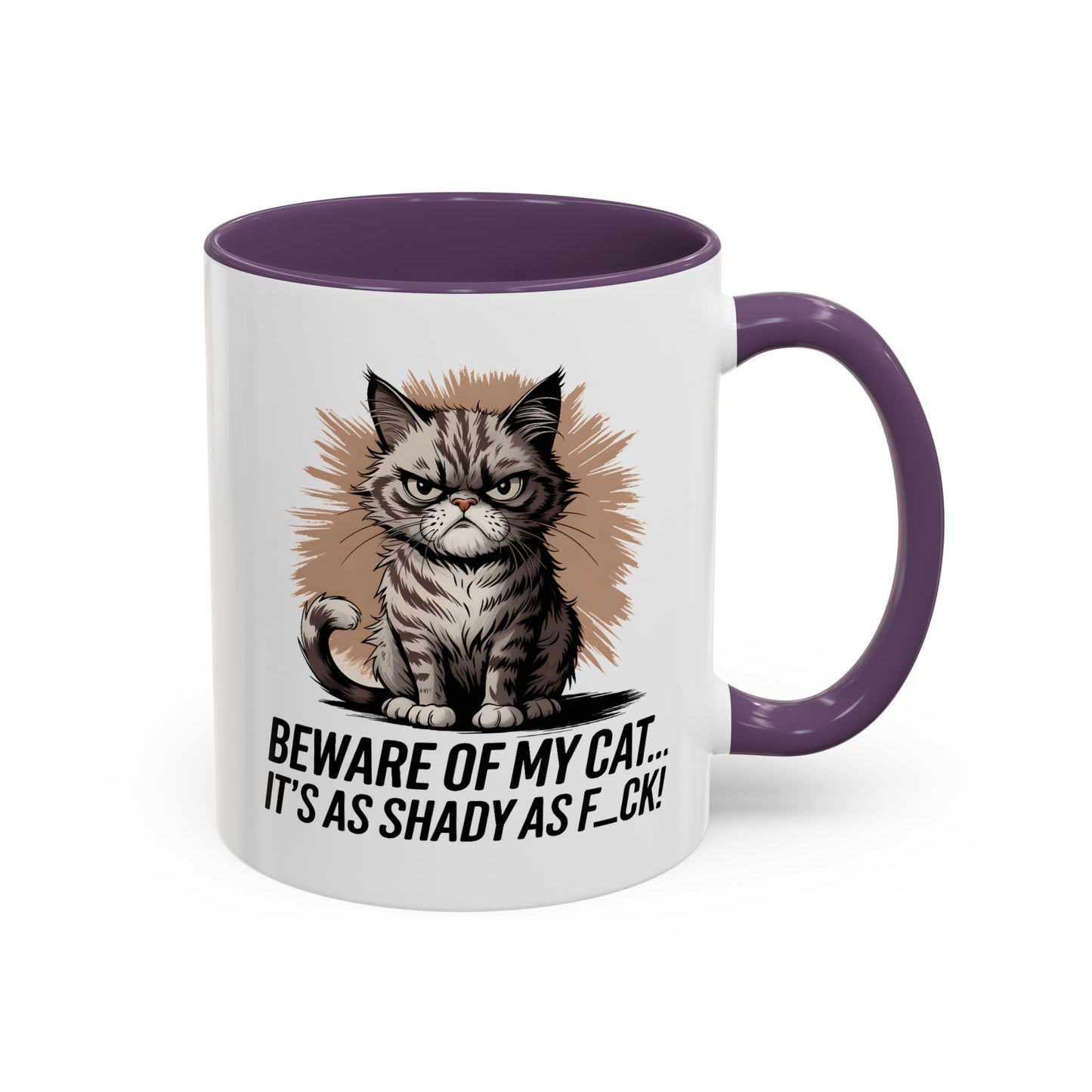 Humor Mug - Beware of My Cat