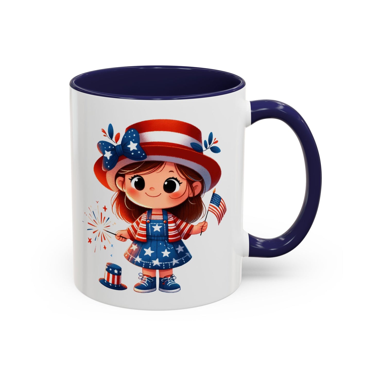 4th of July - American Girl Flag
