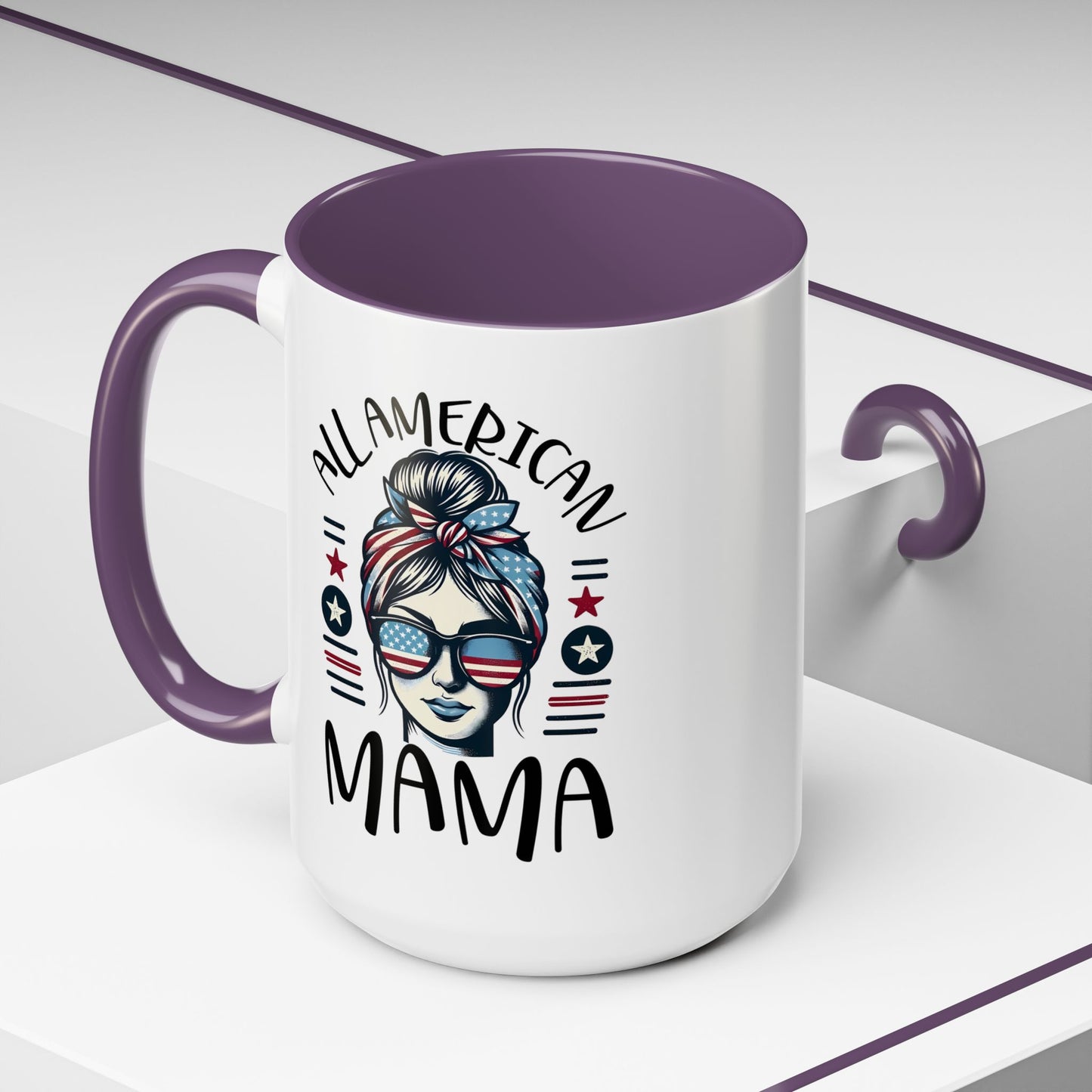 4th of July Mug - All American Mama