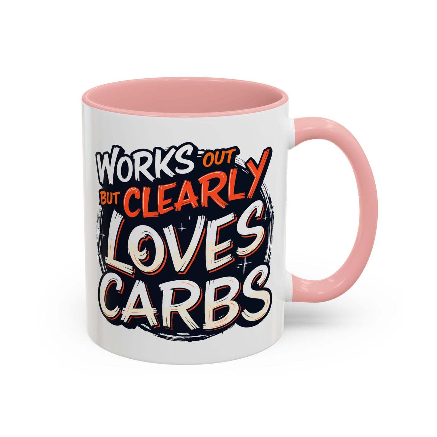Adult Mug - Works Out But