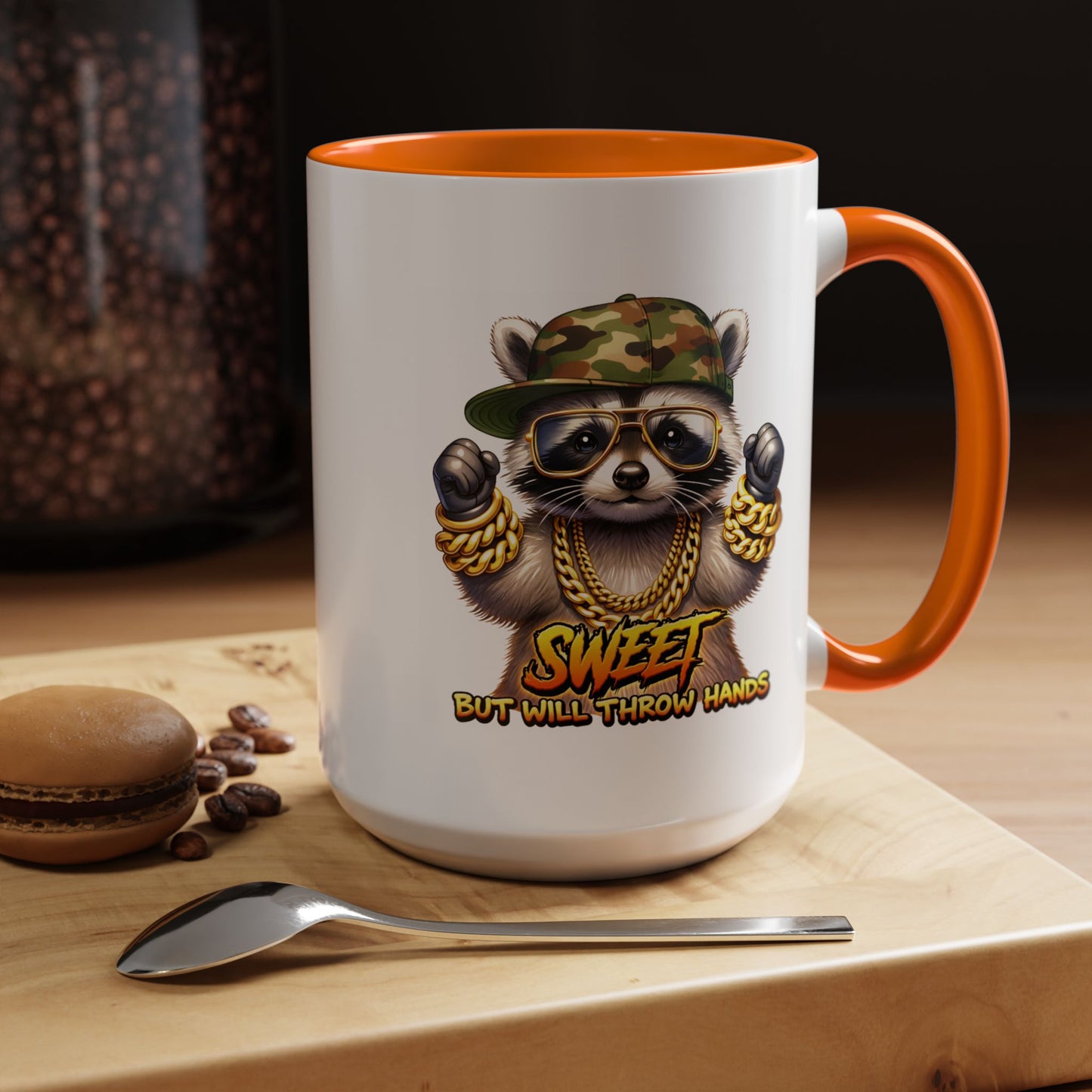 Humor Mug - Sweet But Will Throw Hands