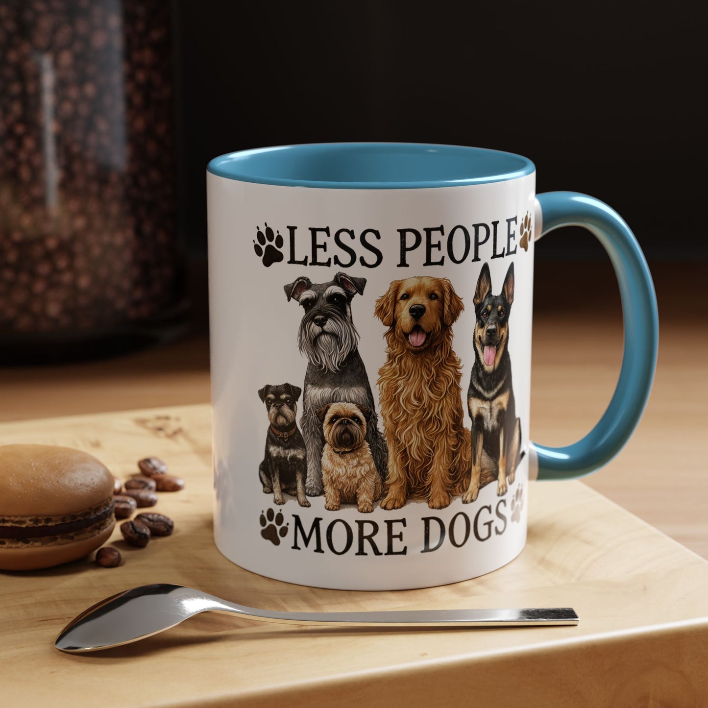 Animal Mug - Less People More Dogs