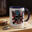4th of July Mug - Skull With American Flag