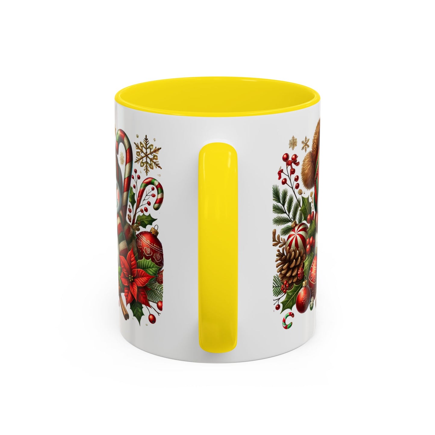 Christmas Mug - Red and Green Snowman 2