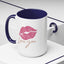 Valentine's Day Mug - Love You Lips Kiss