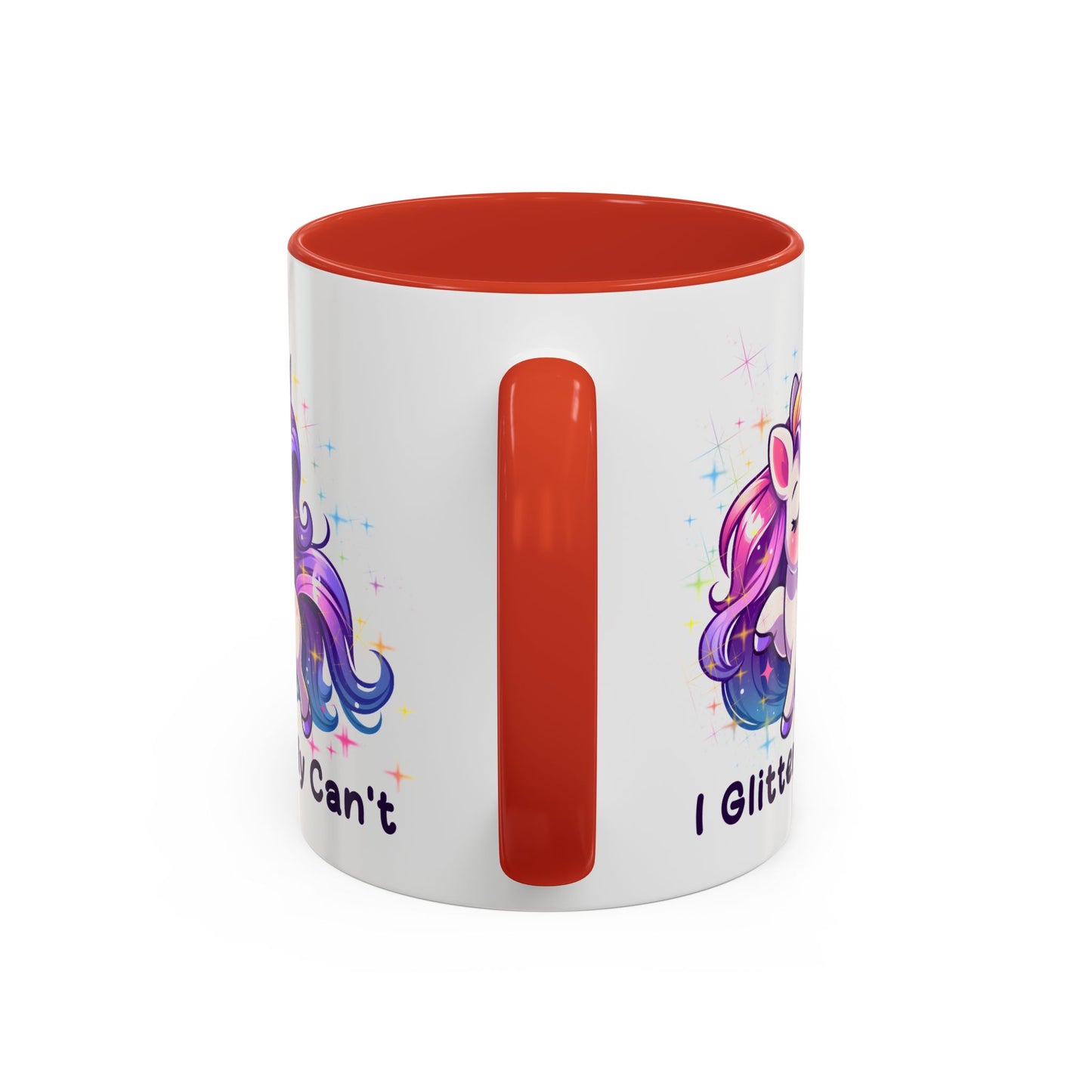 Humor Mug - I Glitterally Can't
