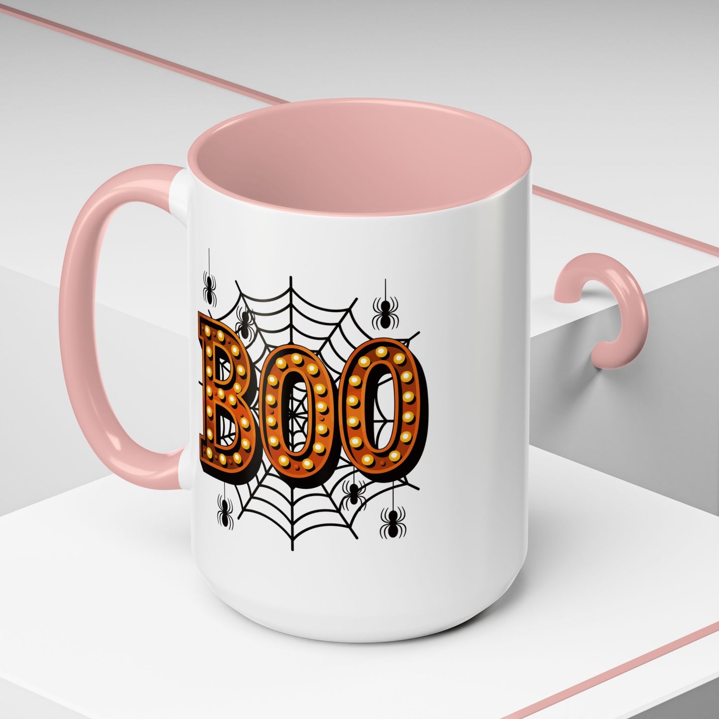 Halloween Mug - Boo Spider Web