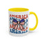 4th of July Mug - America Bow