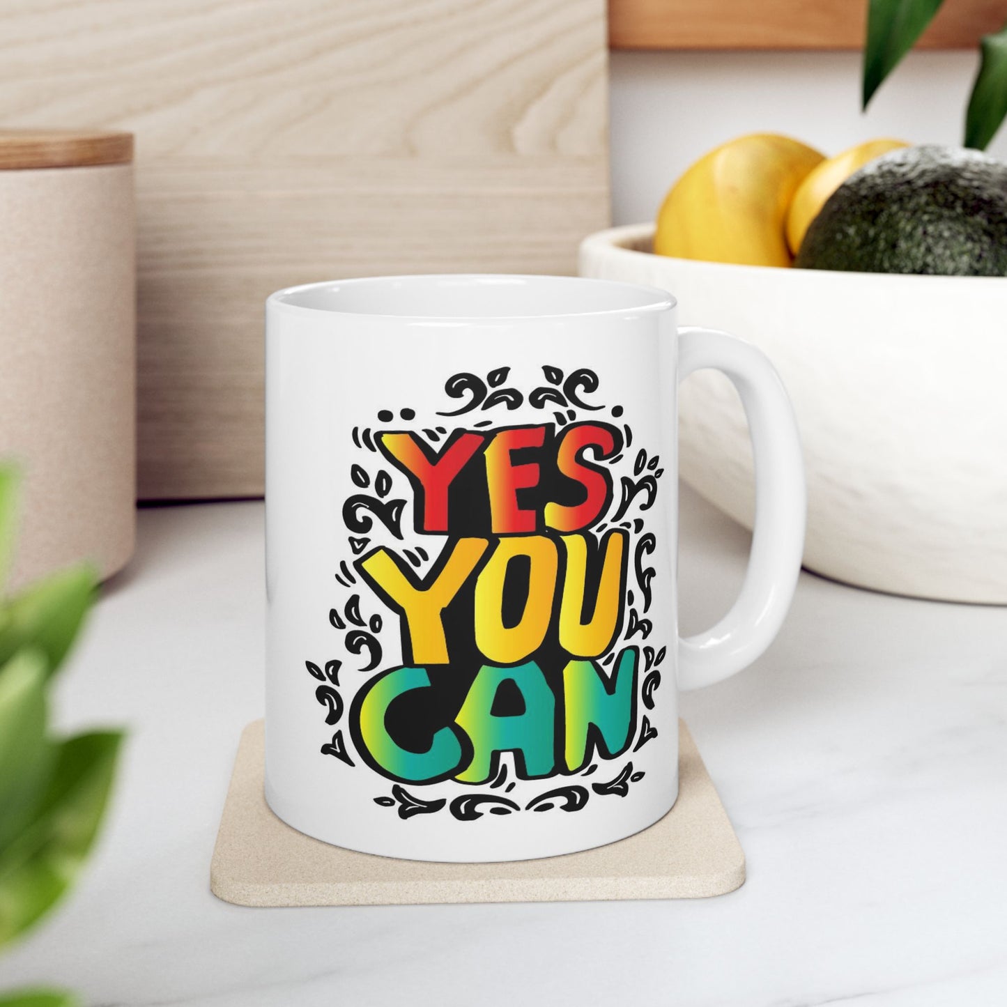 Motivation Mug - Yes You Can Regge