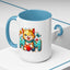 Mother's Day Mug - Mom Cat Red Heart