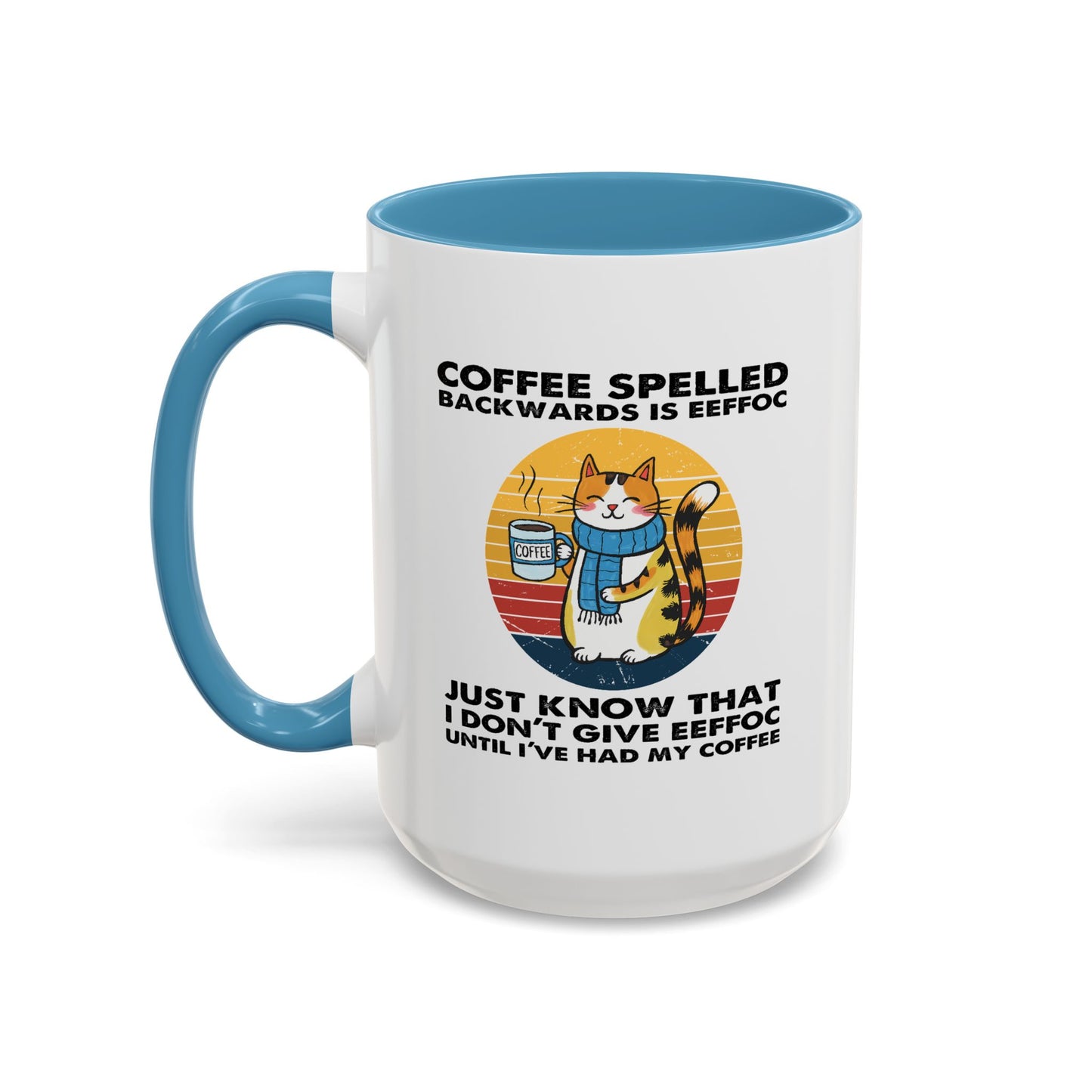 Humor Mug - Coffee Spelled Backwards is Eeffoc