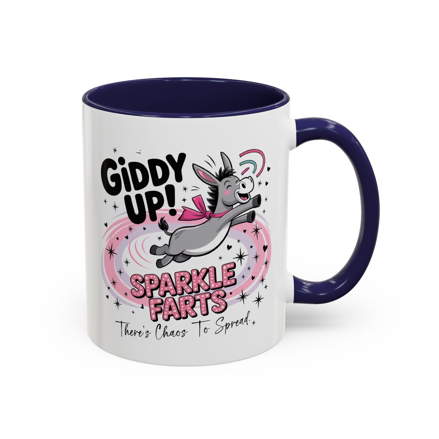 Humor Mug - Giddy Up Sparkle Farts
