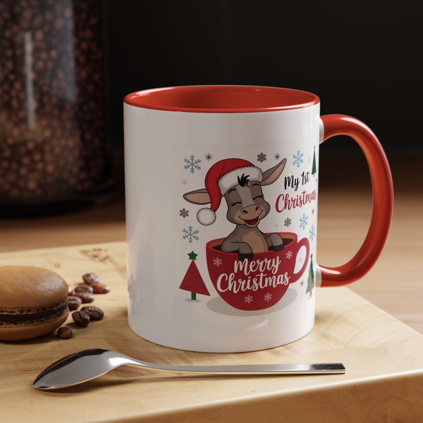 Christmas Mug - My First Christmas Donkey Cup