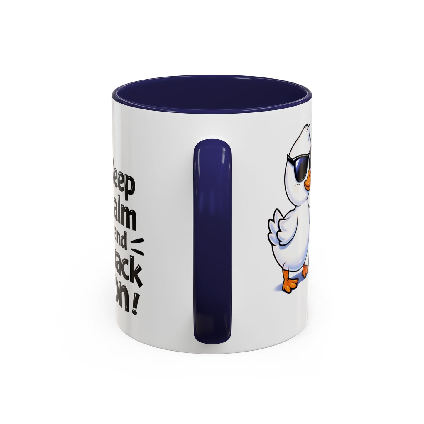 Wellness Mug - Keep Calm And Quack On