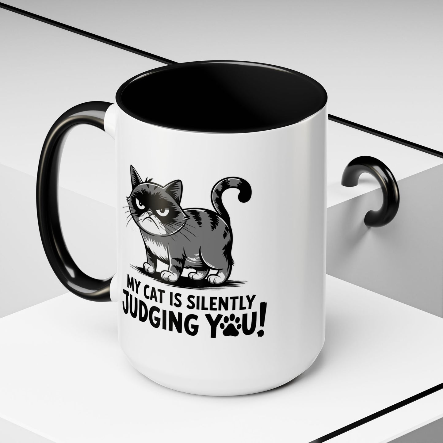 Animal Mug - My Cat Is Silently Judging You