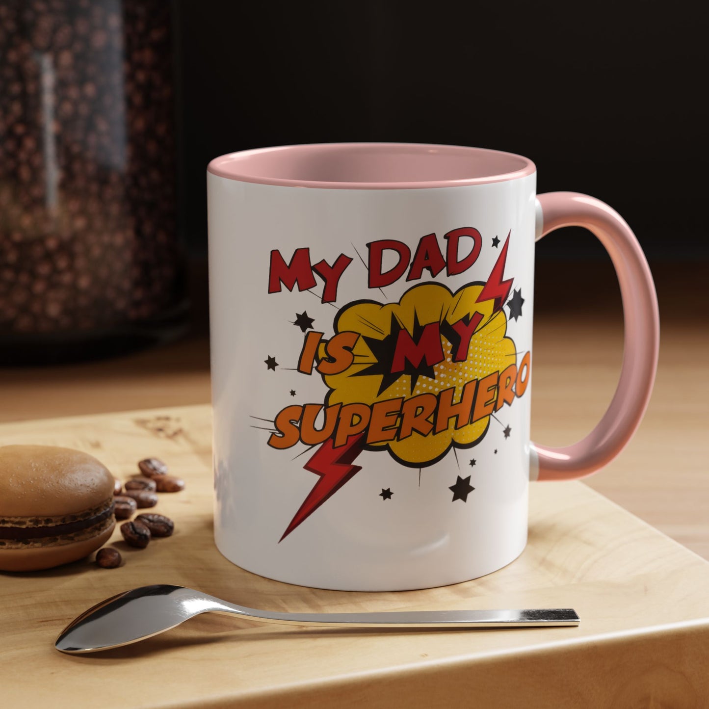 Father's Day Mug - My Dad Superhero