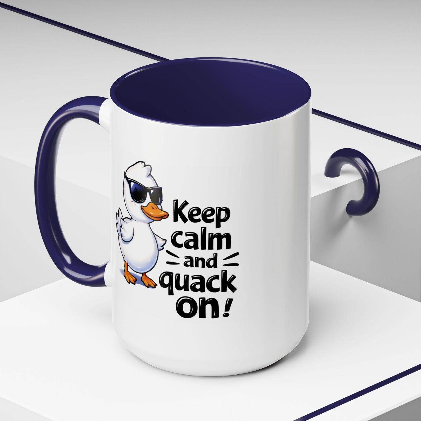 Wellness Mug - Keep Calm And Quack On