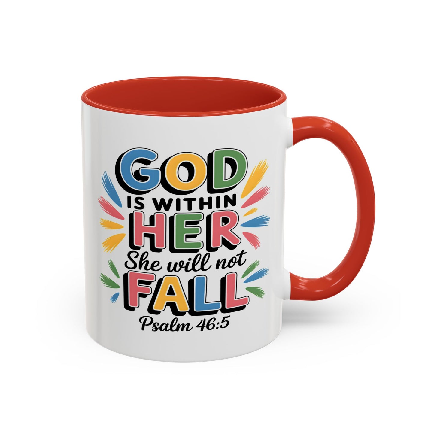 Religious Mug - God Is With Her
